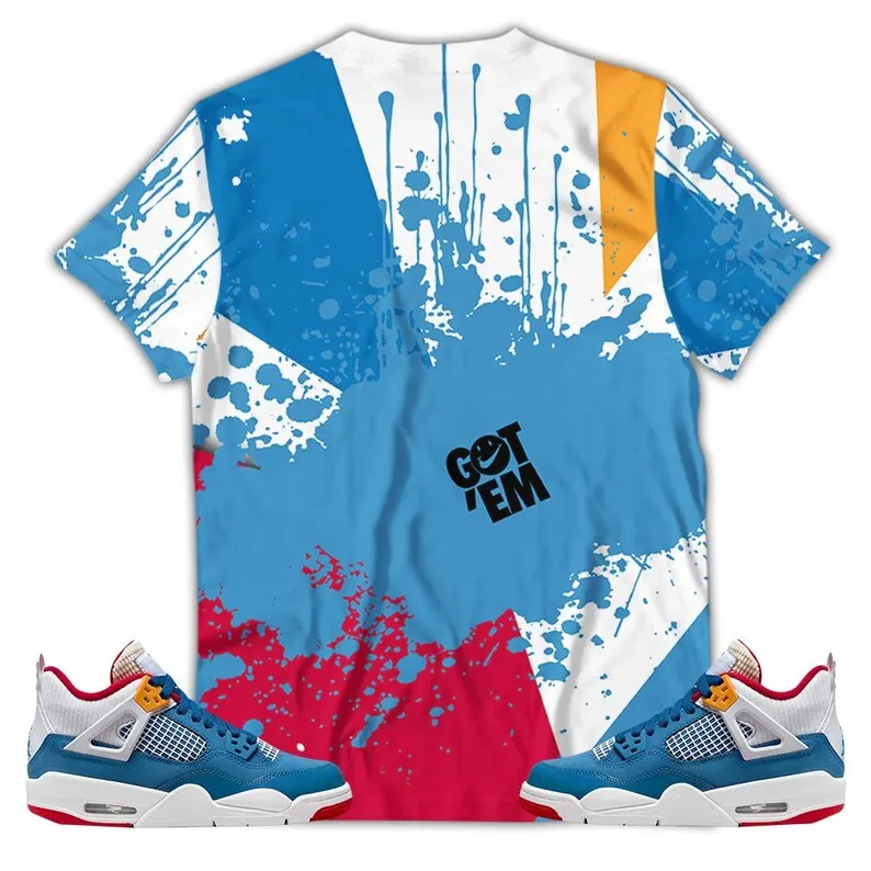 Gift Money Talk Got Em Unisex Sneaker Shirt Match Retro Messy Room 4s Tee, Jordan 4 GS Messy Room 3D T-Shirt