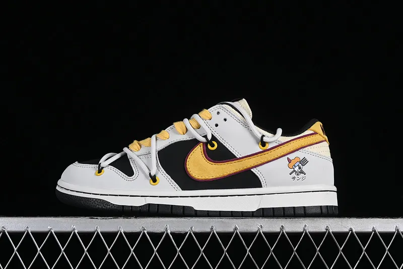 Nike Dunk Low Off-White University Gold Midnight Navy