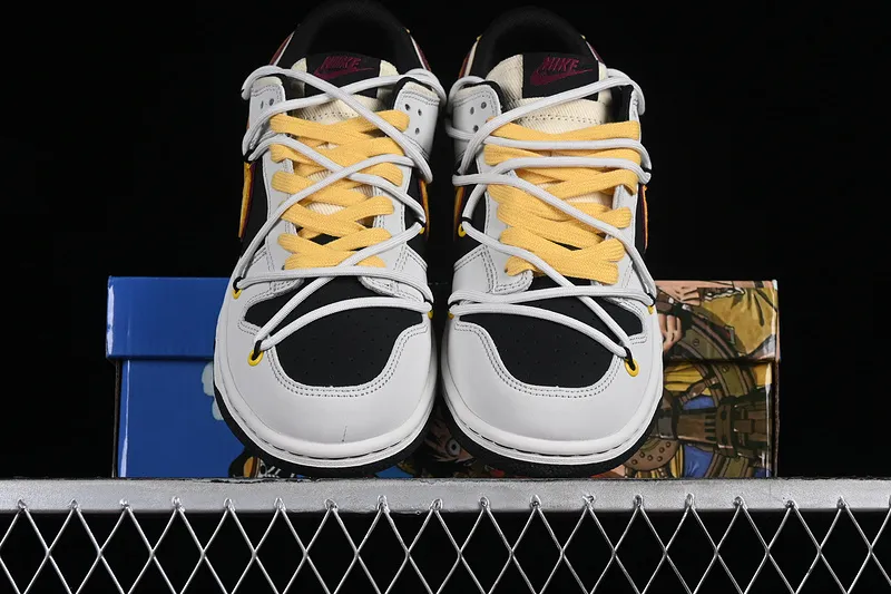 Nike Dunk Low Off-White University Gold Midnight Navy