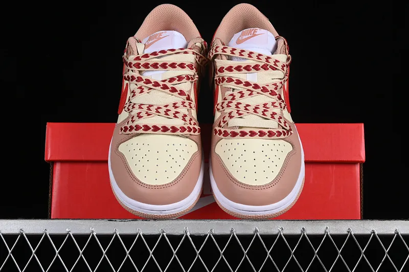 Nike Dunk Low Rose Whisper Custom Strawberry