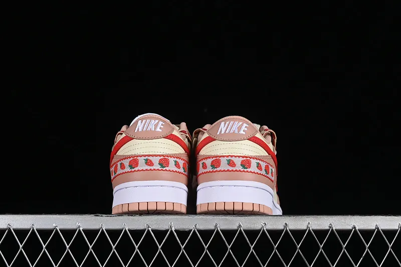 Nike Dunk Low Rose Whisper Custom Strawberry