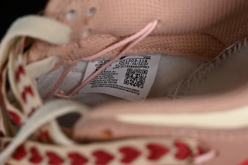 Nike Dunk Low Rose Whisper Custom Strawberry