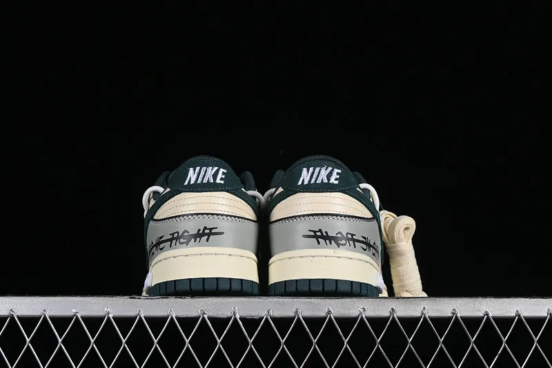 Nike Dunk Custom Deep Jungle Coconut Milk