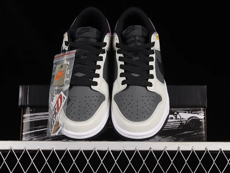 DUNK LOW HEADER TEXT D BEIGE/BLACK GRAY/PURPLE