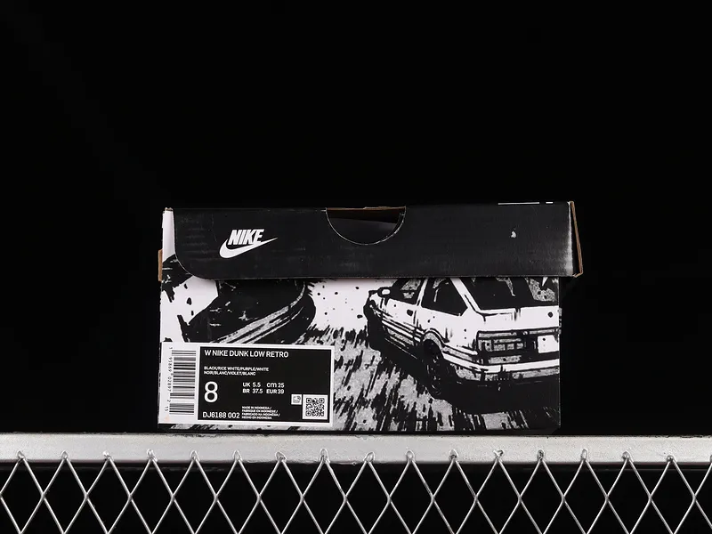 DUNK LOW HEADER TEXT D BEIGE/BLACK GRAY/PURPLE