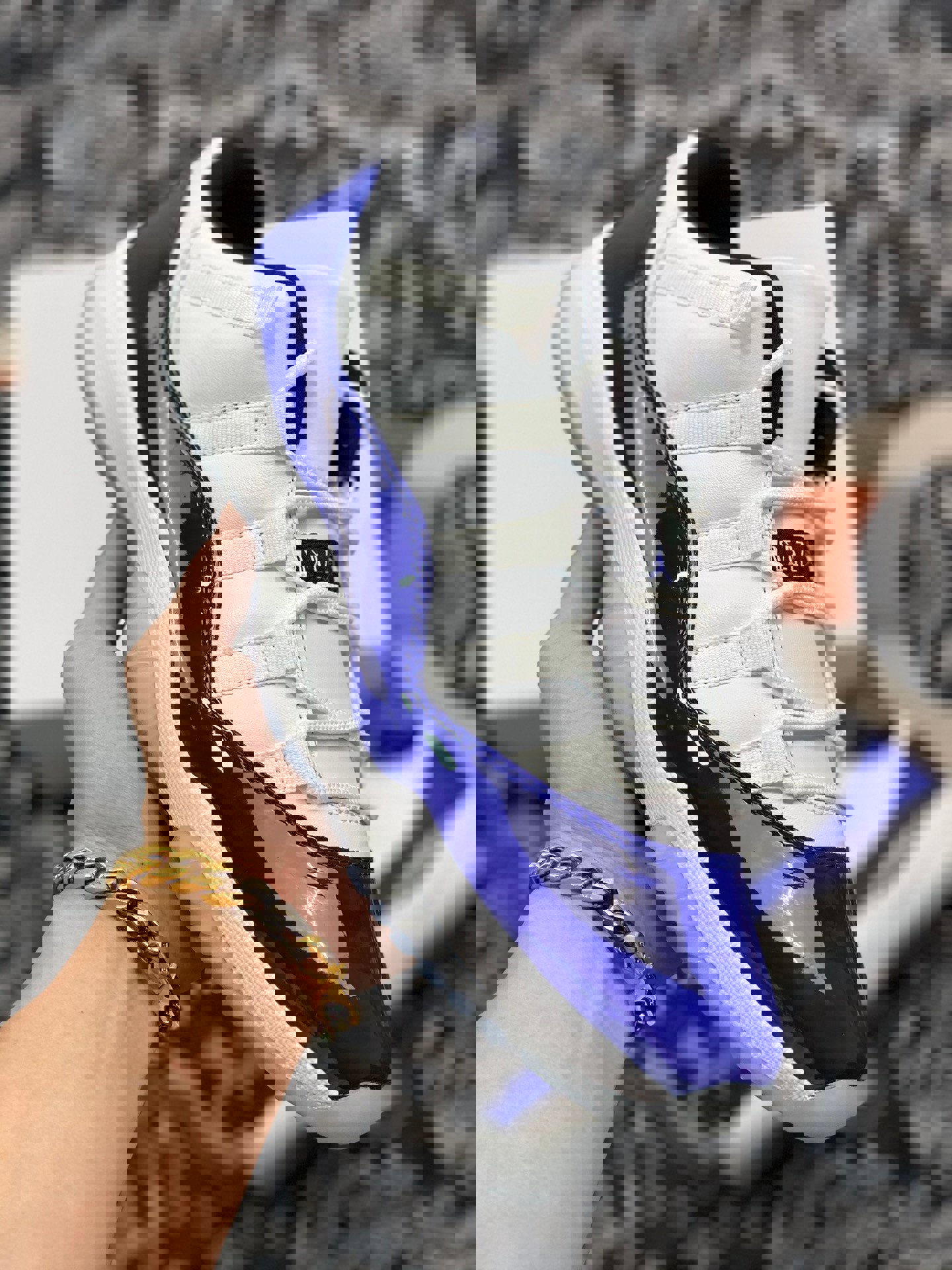 Air jordan 11 low white/black-concord