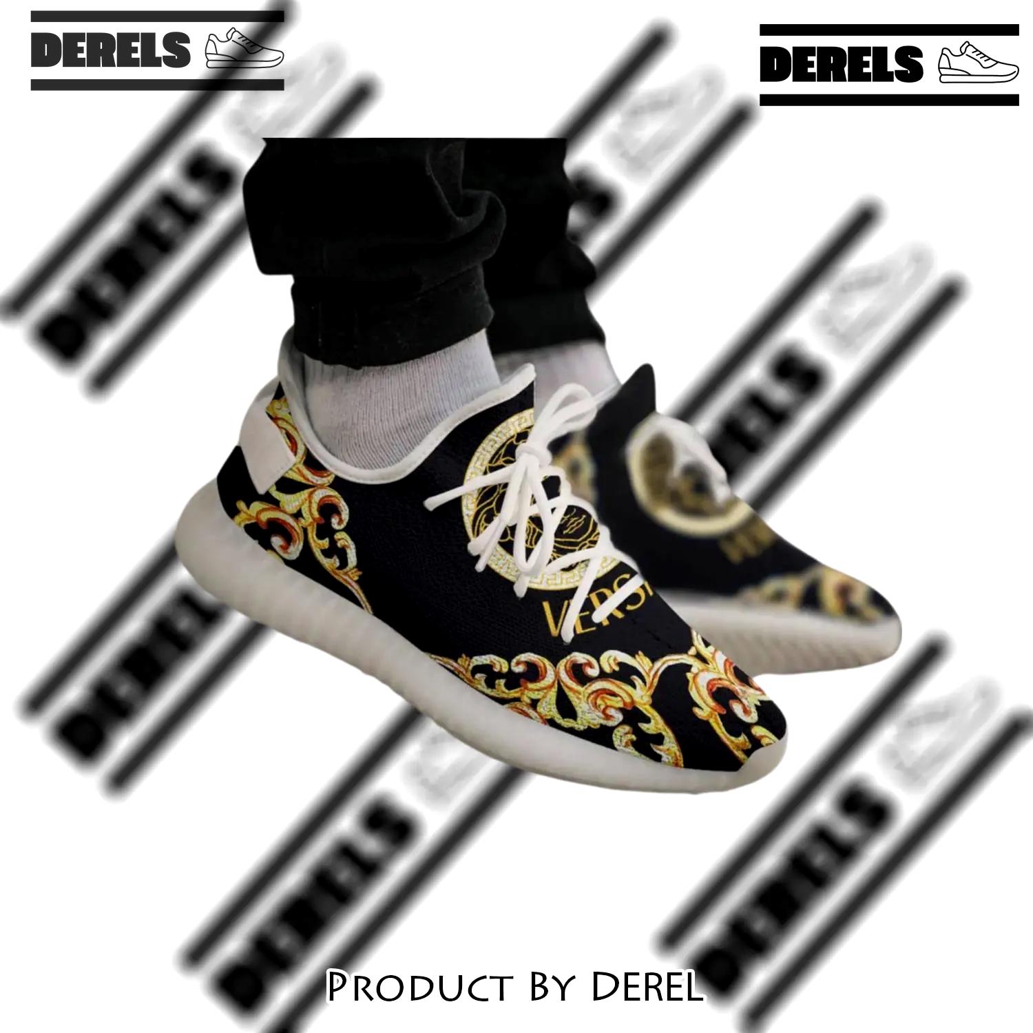 Buy gianni versace black white yeezy boost shoes sport sneakers best for men women 53 yzes - dr-ys-532436