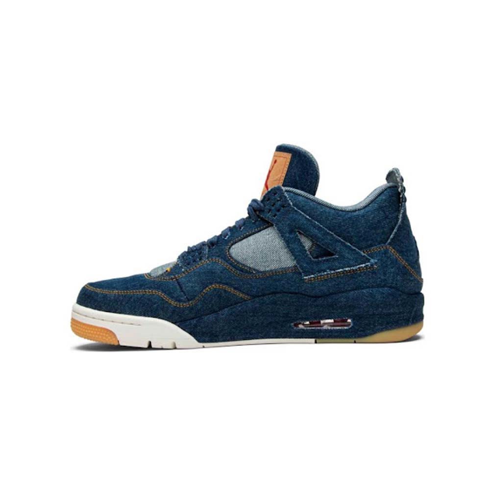 Jordan 4 retro levi’s denim (tag with levi’s logo)