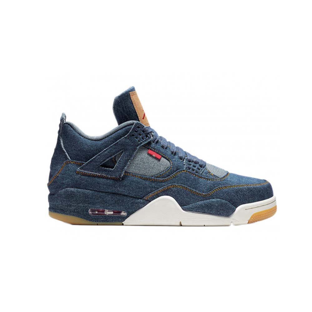 Jordan 4 retro levi’s denim (tag with levi’s logo)