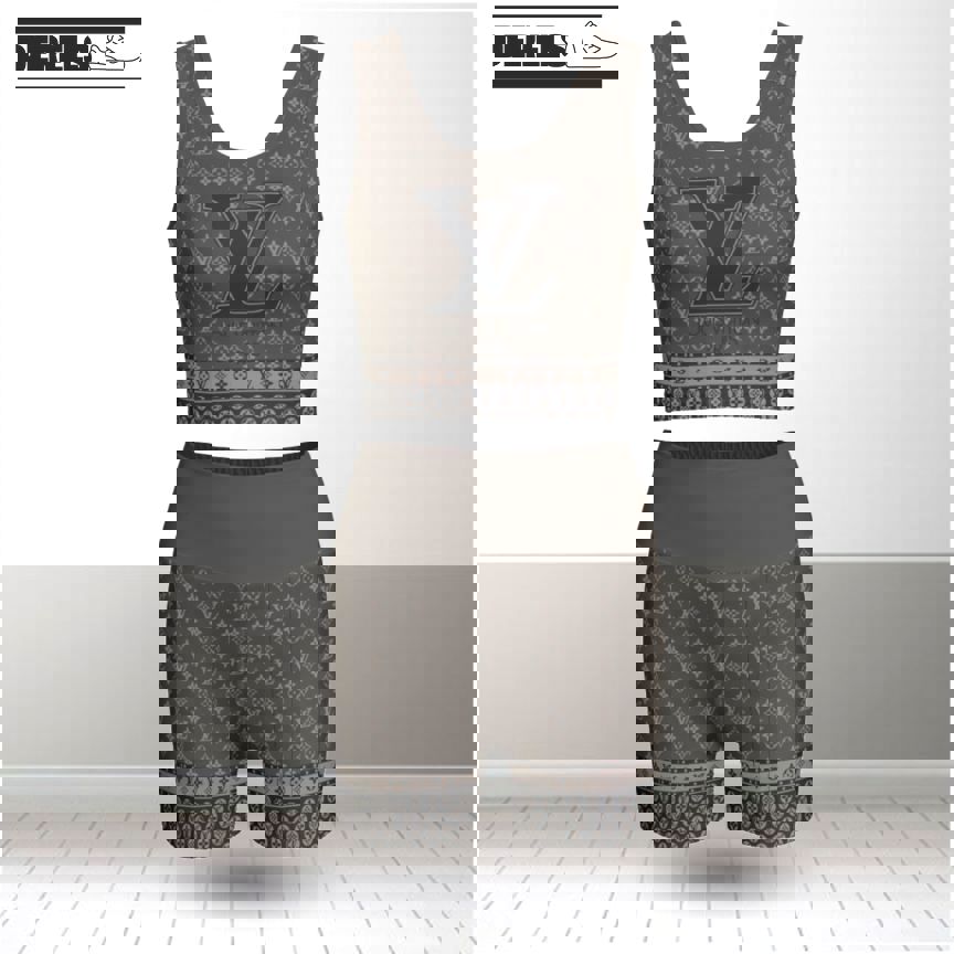 Louis vuitton summer women sport bra yoga set running outfit sby1002