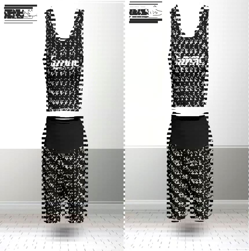 Louis vuitton summer women sport bra yoga set running outfit sby1009