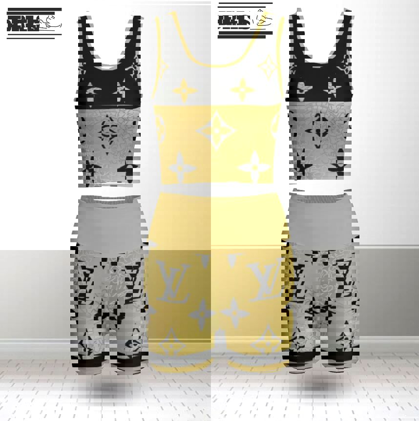 Louis vuitton summer women sport bra yoga set running outfit sby1010