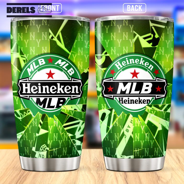 Mlb heineken stainless steel tumbler 20oz/30oz