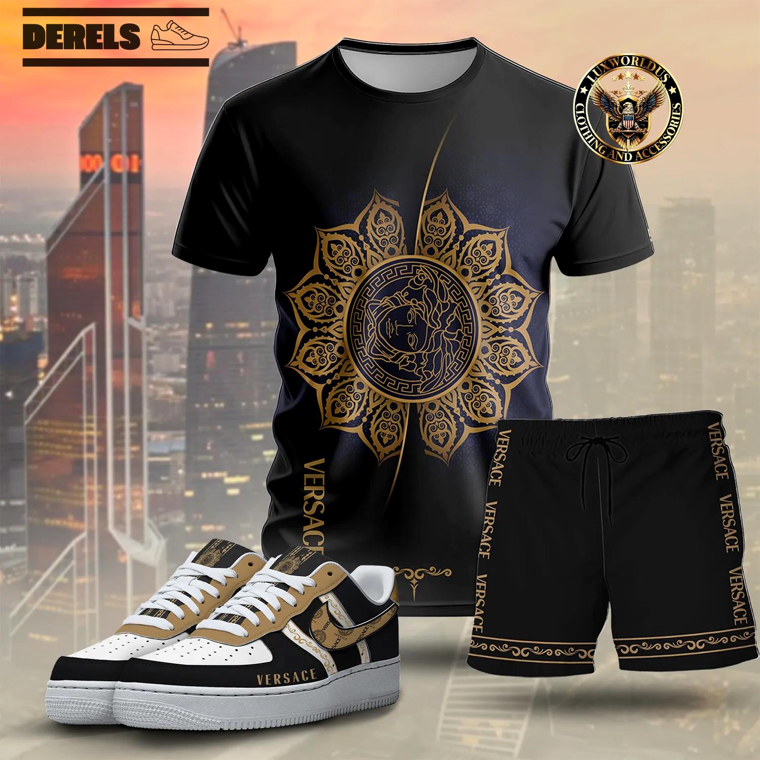 Premium versace t-shirt & short x af1 sneaker 2024 lux-tx+stk+f40-vs004hsbdz4f