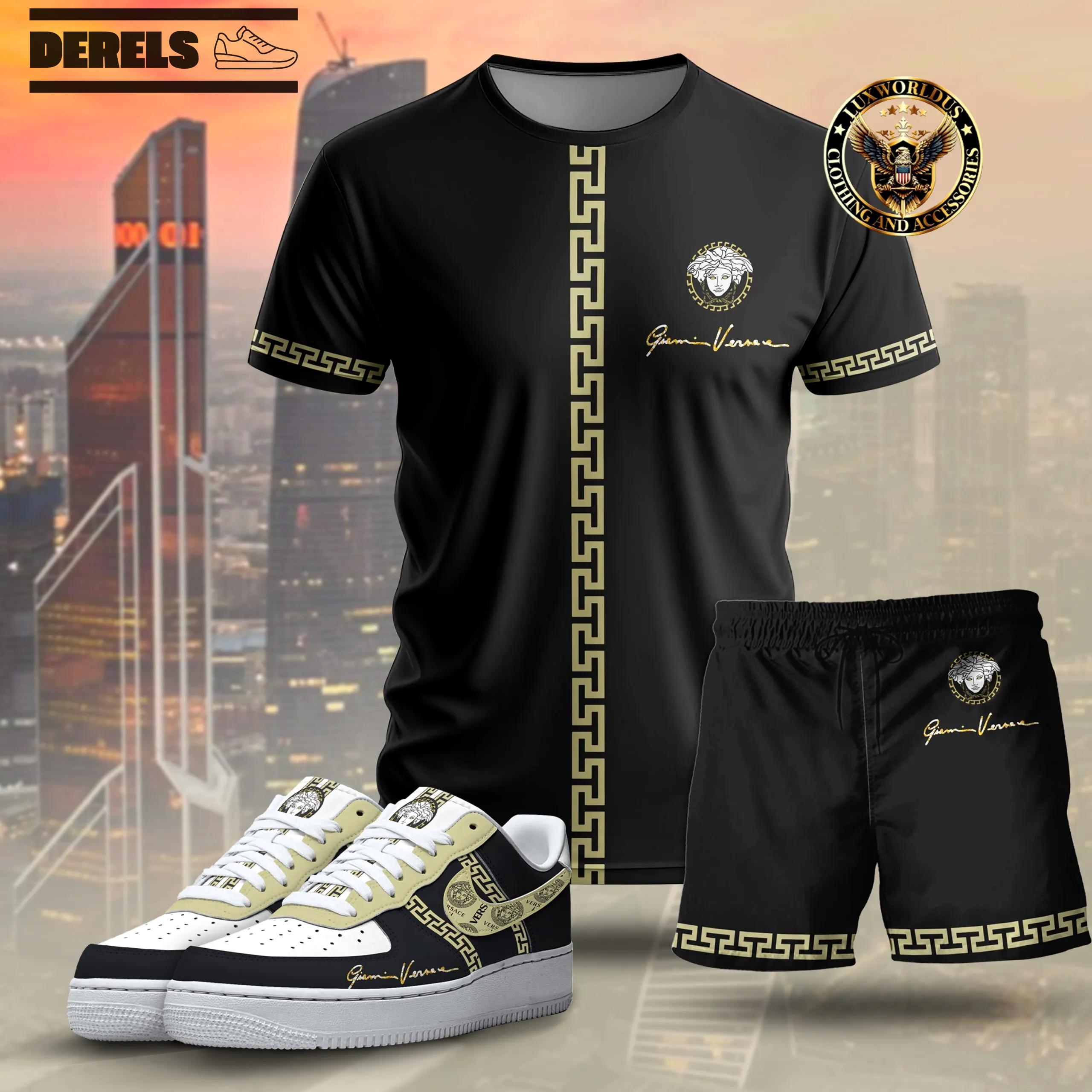 Premium versace t-shirt & short x af1 sneaker 2024 lux-tx+stk+f40-vs00m4czegxi