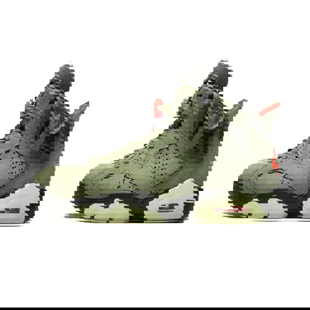 Travis scott x air jordan 6 retro ‘olive’