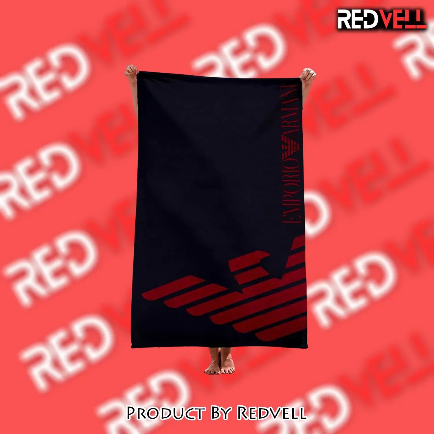 Armani soft cotton bath large beach towel for women - rv-bt-322809