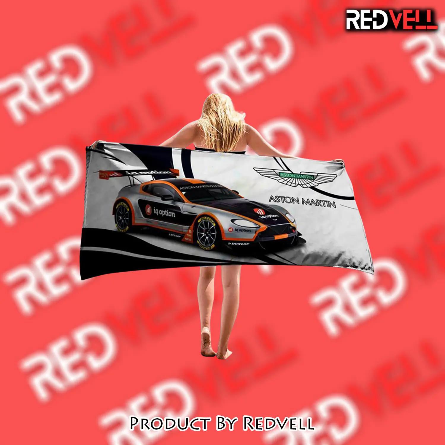 Aston martin soft cotton bath large beach towel for women - rv-bt-405642