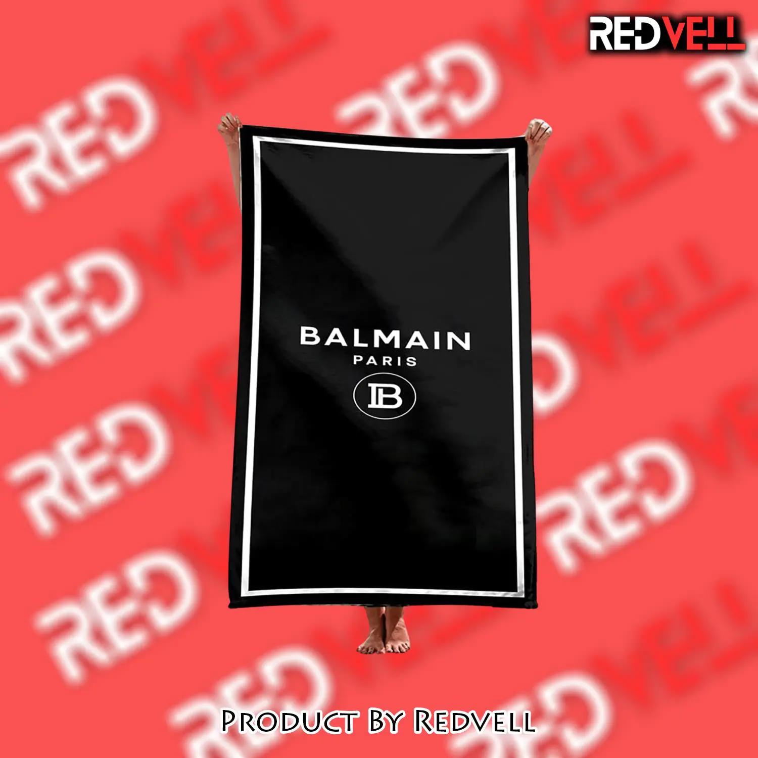 Balmain soft cotton bath large beach towel for women - rv-bt-435418