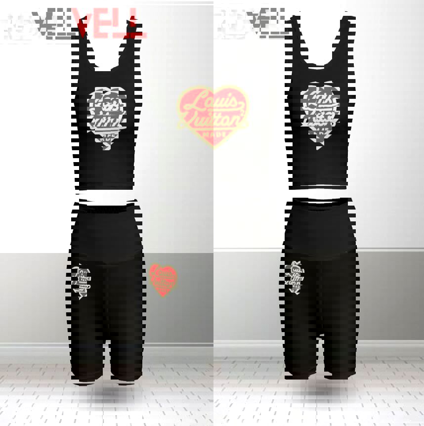 Louis vuitton summer women sport bra yoga set running outfit sby1001