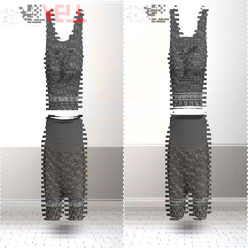 Louis vuitton summer women sport bra yoga set running outfit sby1002