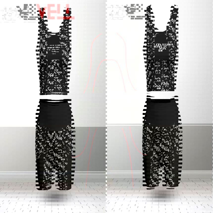 Louis vuitton summer women sport bra yoga set running outfit sby1005