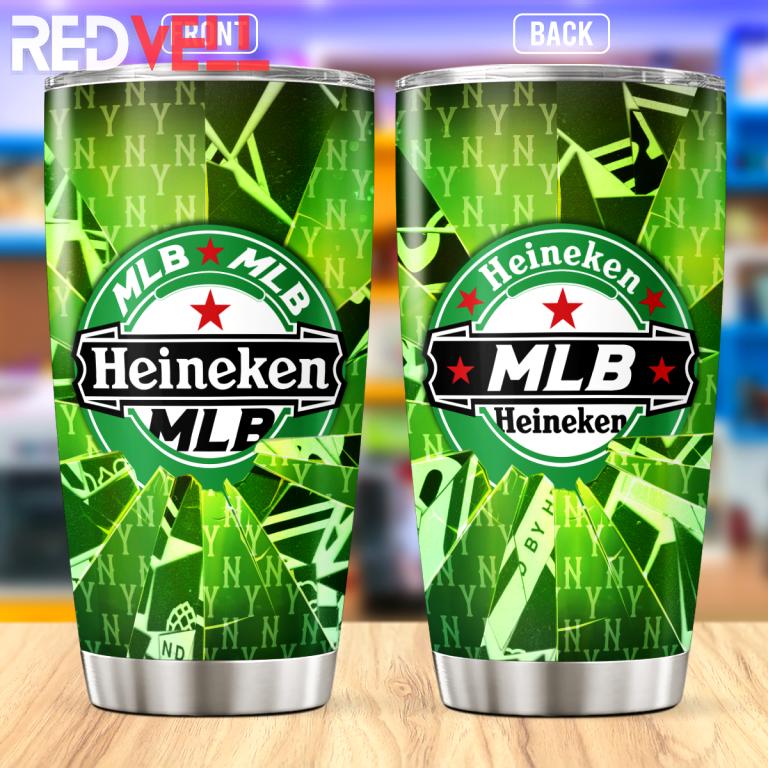 Mlb heineken stainless steel tumbler 20oz/30oz