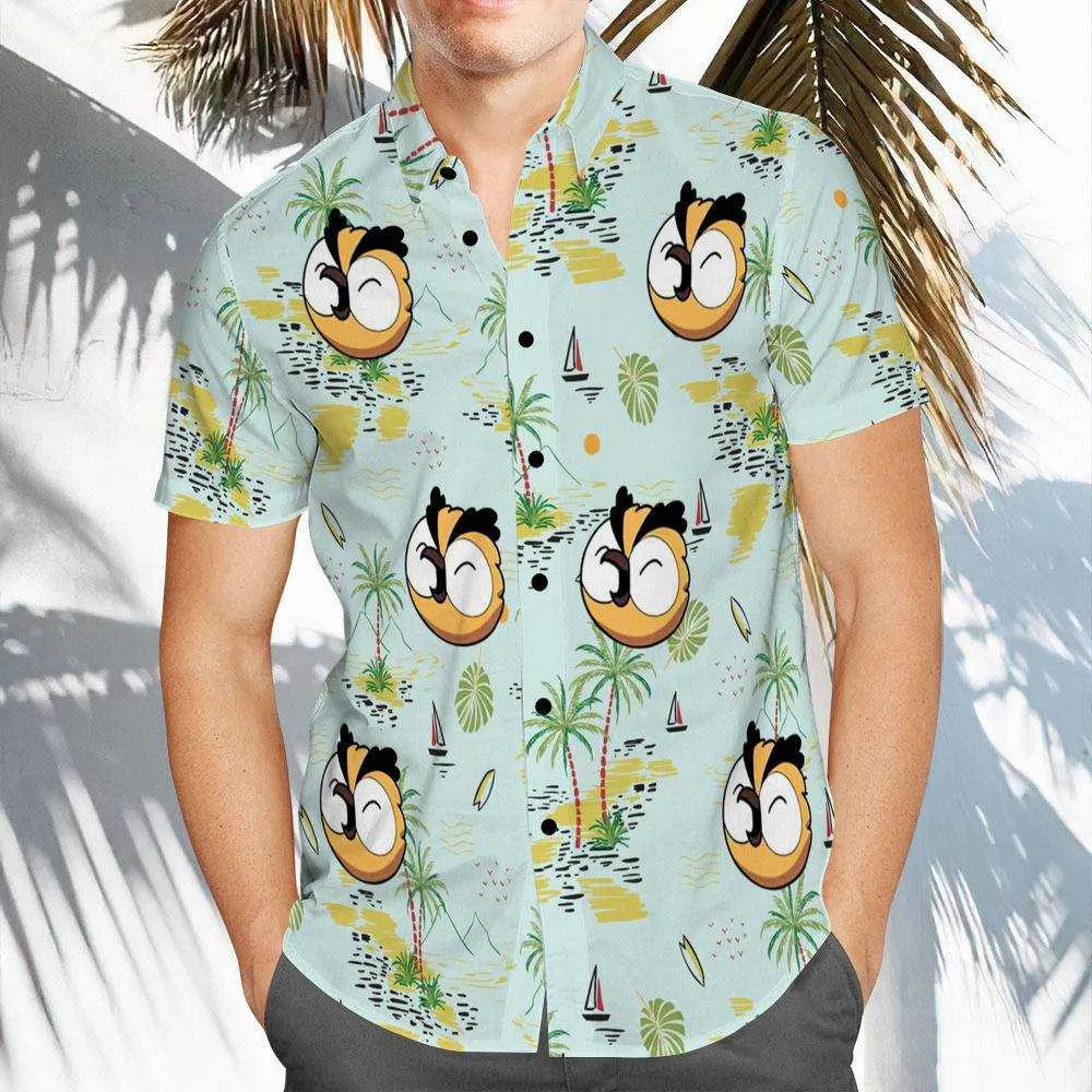 Vanossgaming® | Chinoiserie Beach Print Hawaiian Shirt