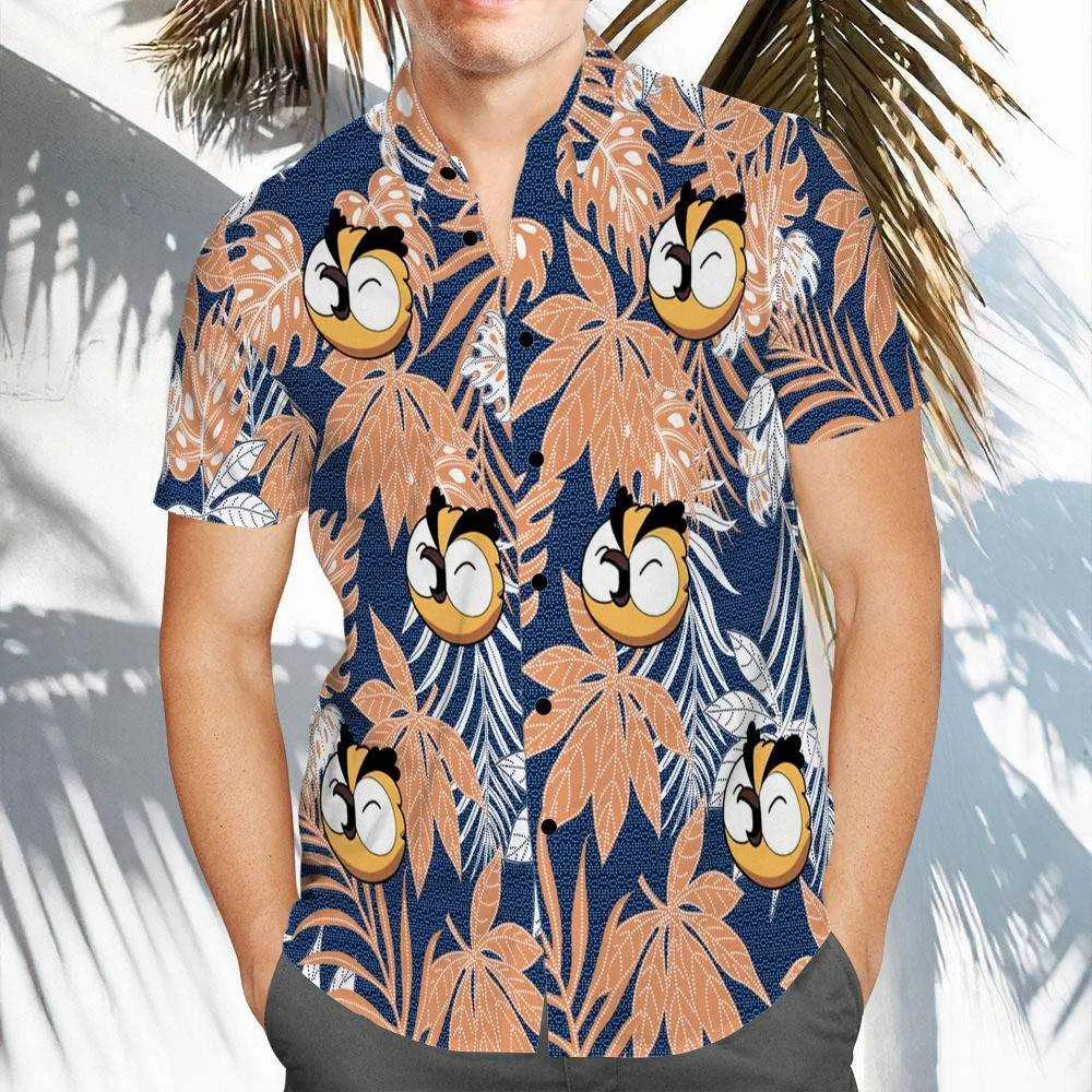Vanossgaming® | Blue Leaves Hawaiian Shirt