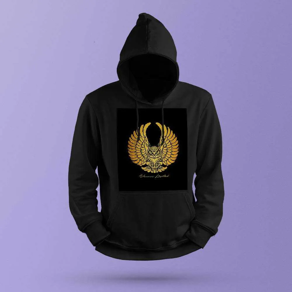 Vanossgaming® | Owl Vanoss Gold Hoodie - Black