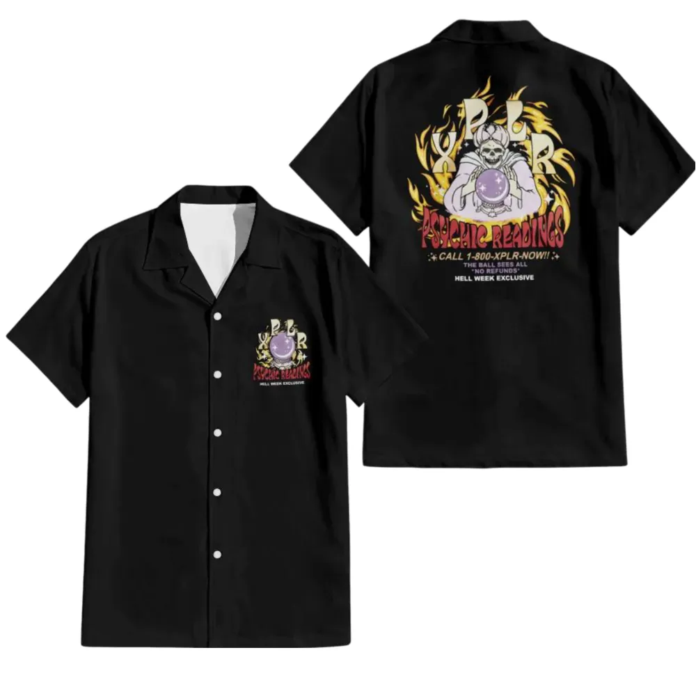 Psychic reading hawaiian shirt