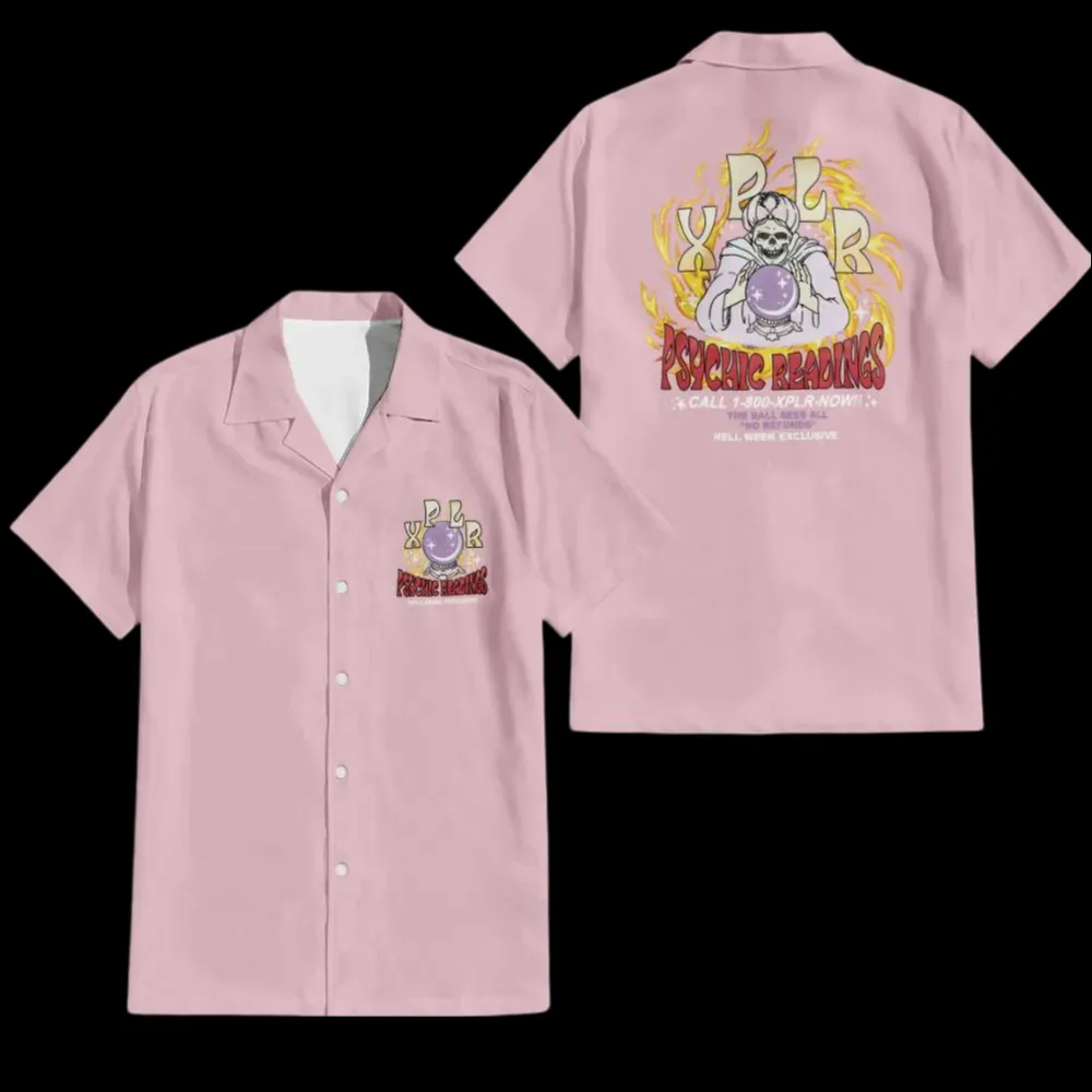 Psychic reading hawaiian shirt