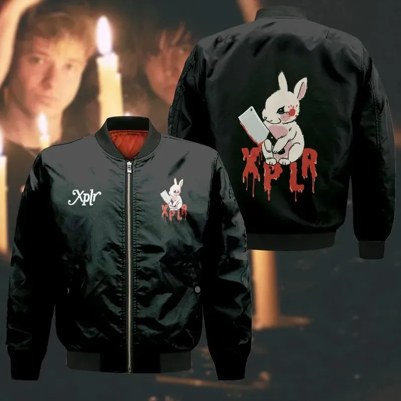 Rabbit bomber jacket