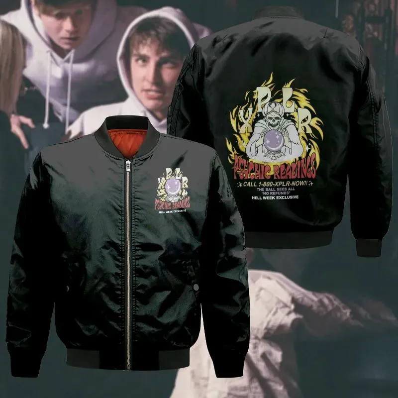 Psychic reading bomber jacket