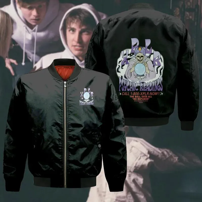 Psychic reading bomber jacket