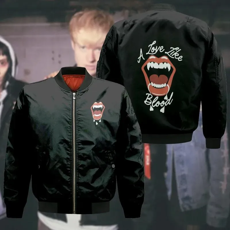 Love like blood bomber jacket