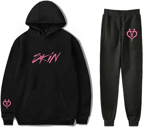 Skin Hoodies Jogger Pants Set