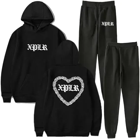 Chainlink Hoodies Jogger Pants Set