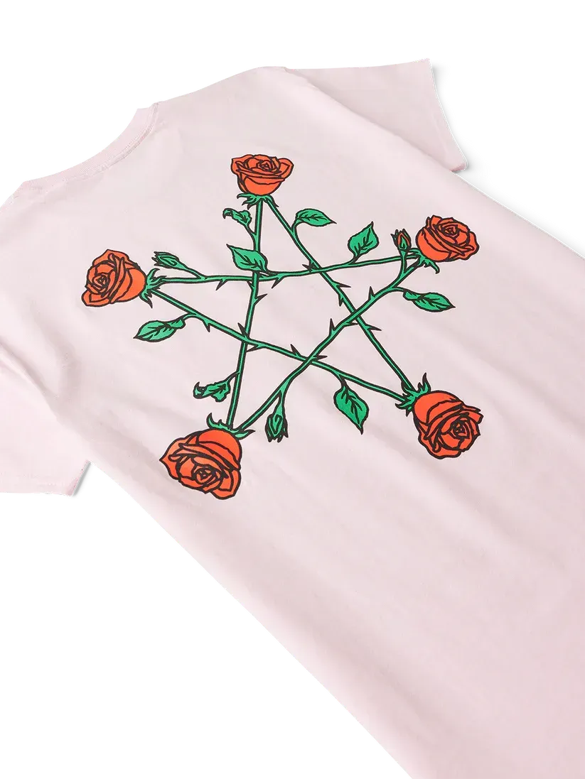 Pentagram roses tee