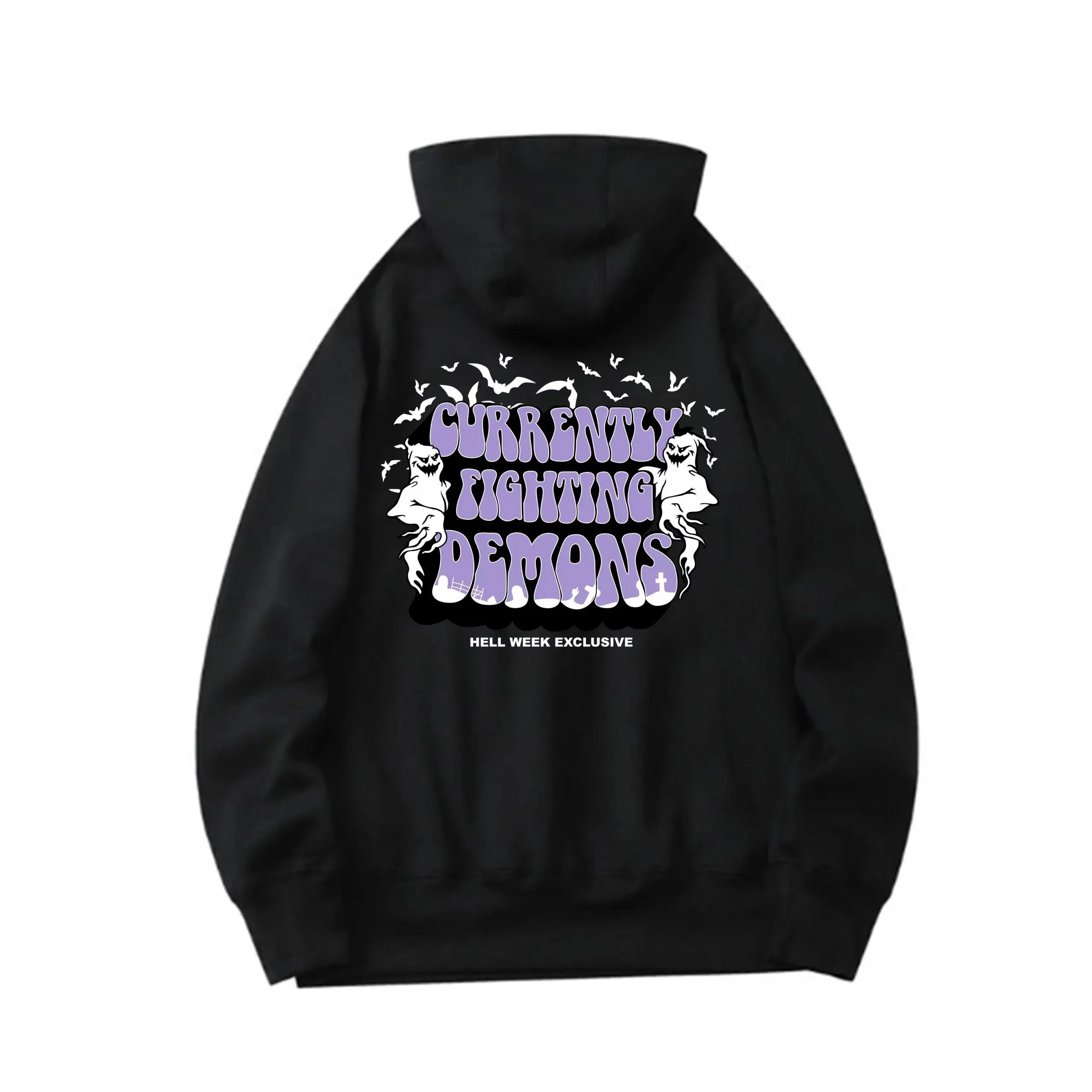 Fighting demons hoodie