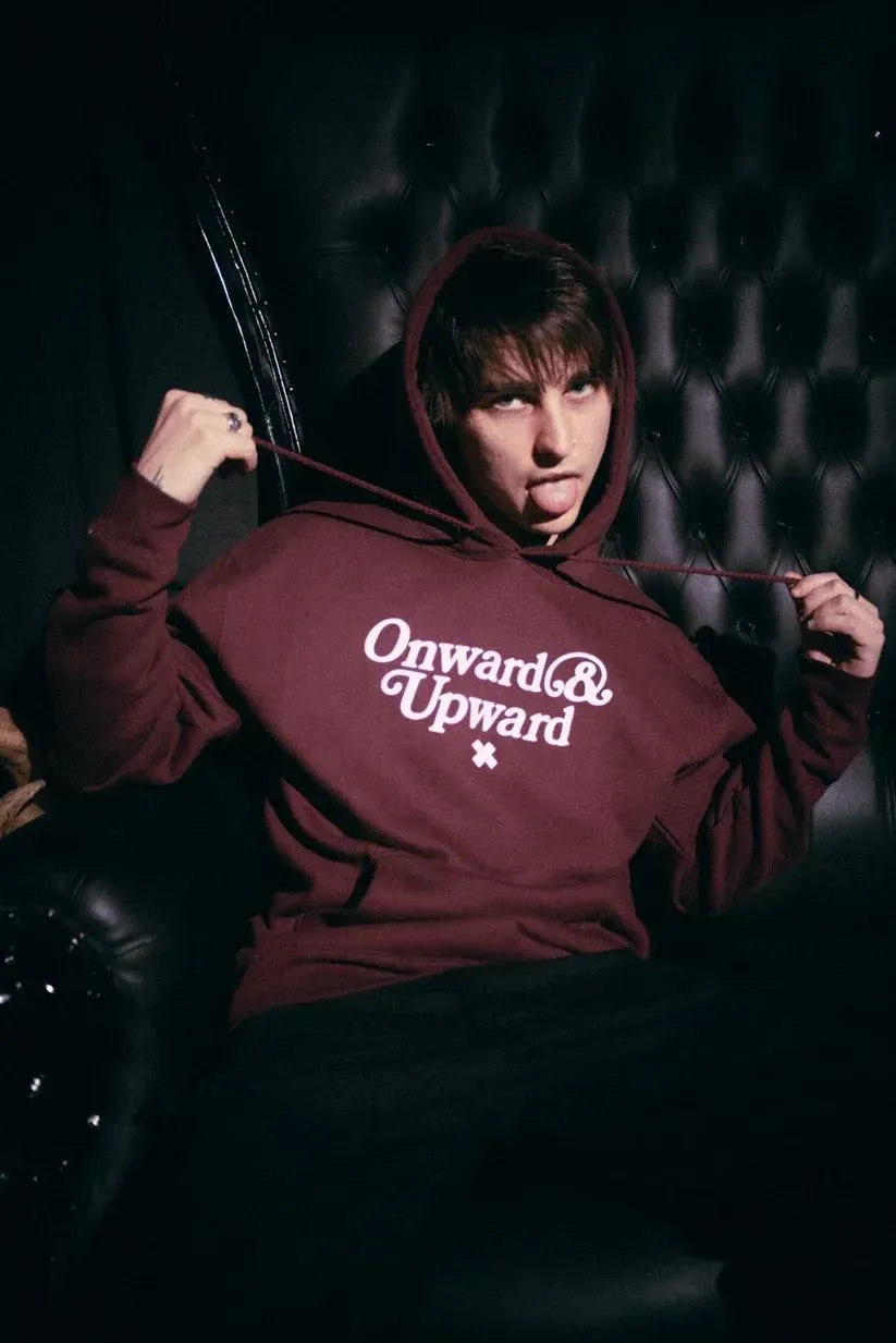 Onward & upward hoodie