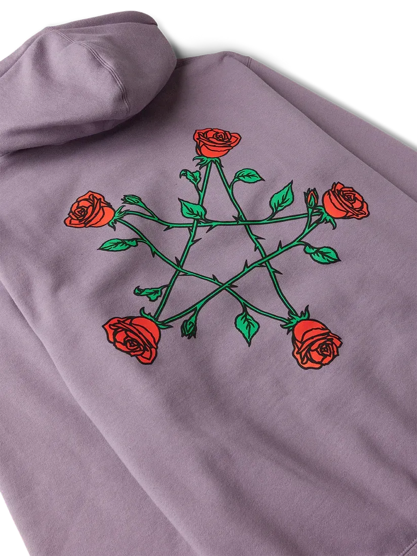 Pentagram roses hoodie
