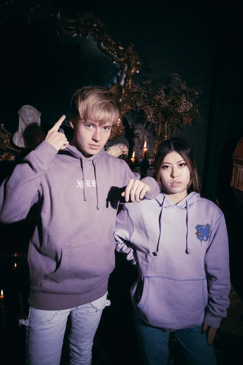 Pentagram roses hoodie