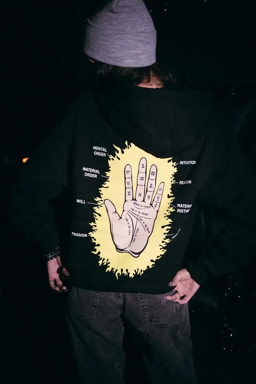Palmistry hoodie