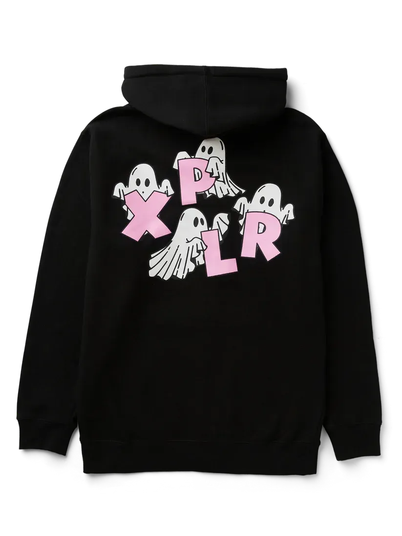 Ghost Zip Up Hoodie