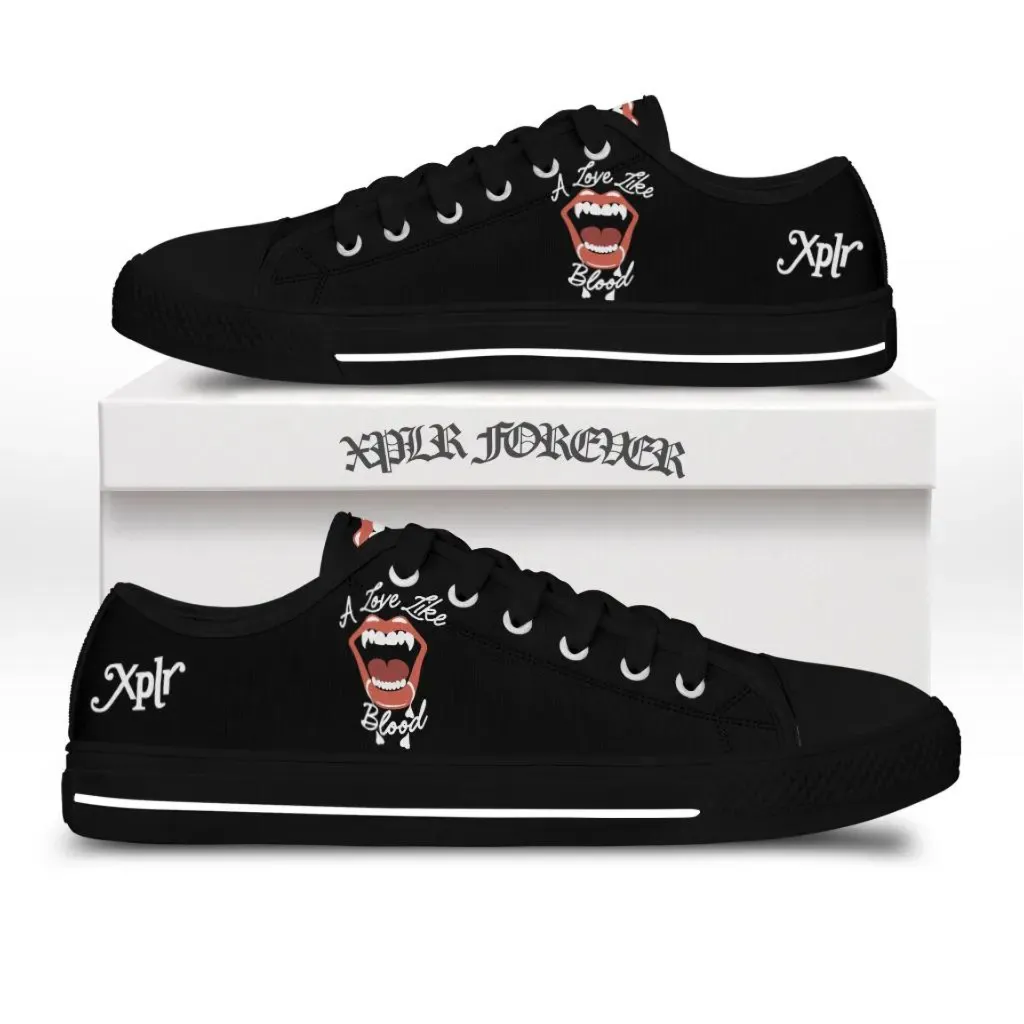 Love like blood low top canvas shoes