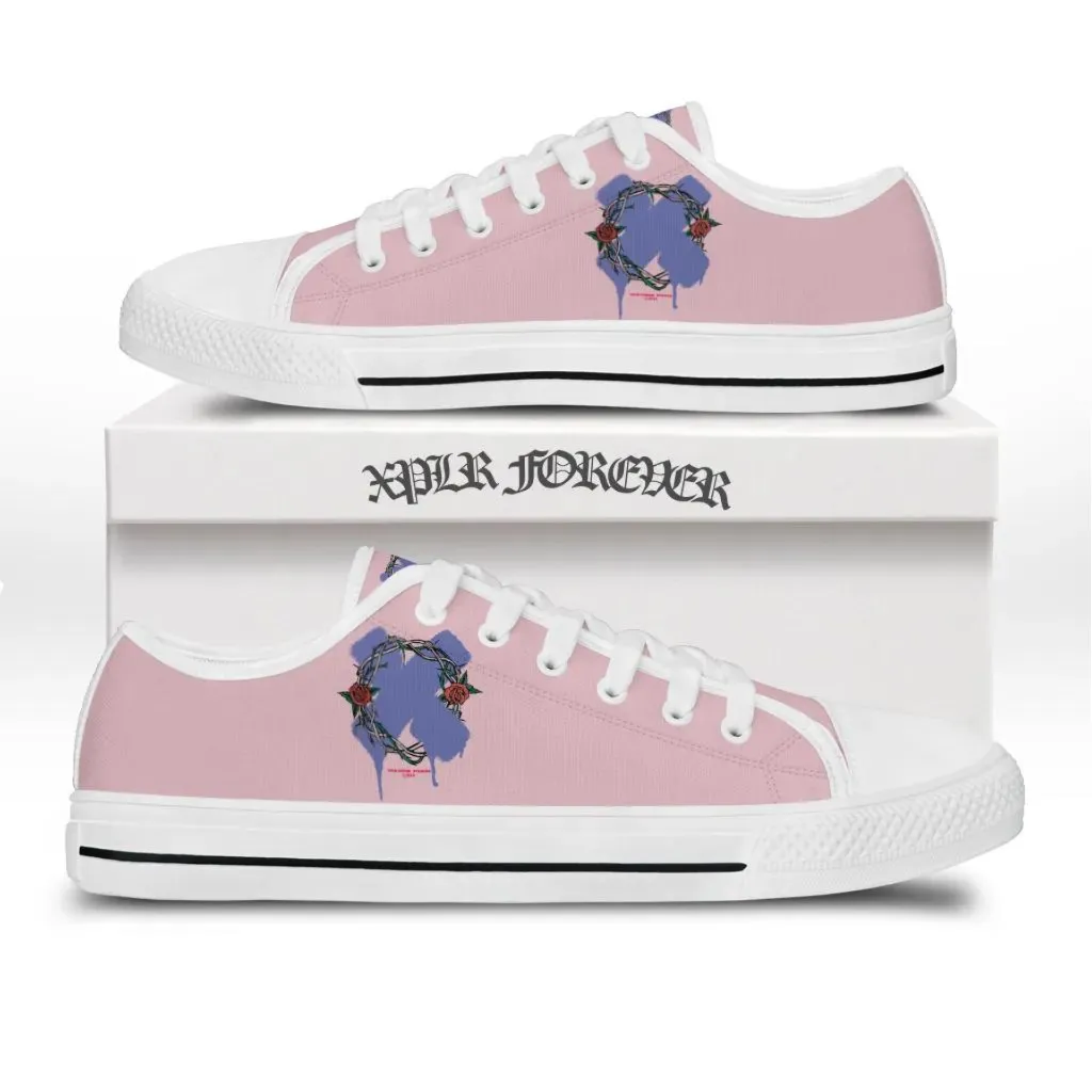 Thorn low top canvas shoes