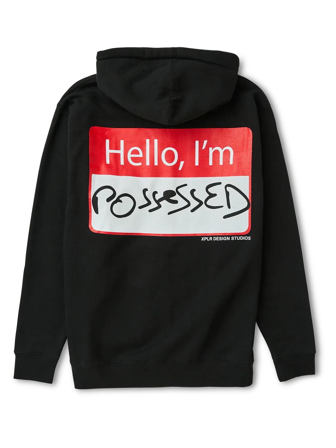 Hello, I'm Possessed Zip Up Hoodie