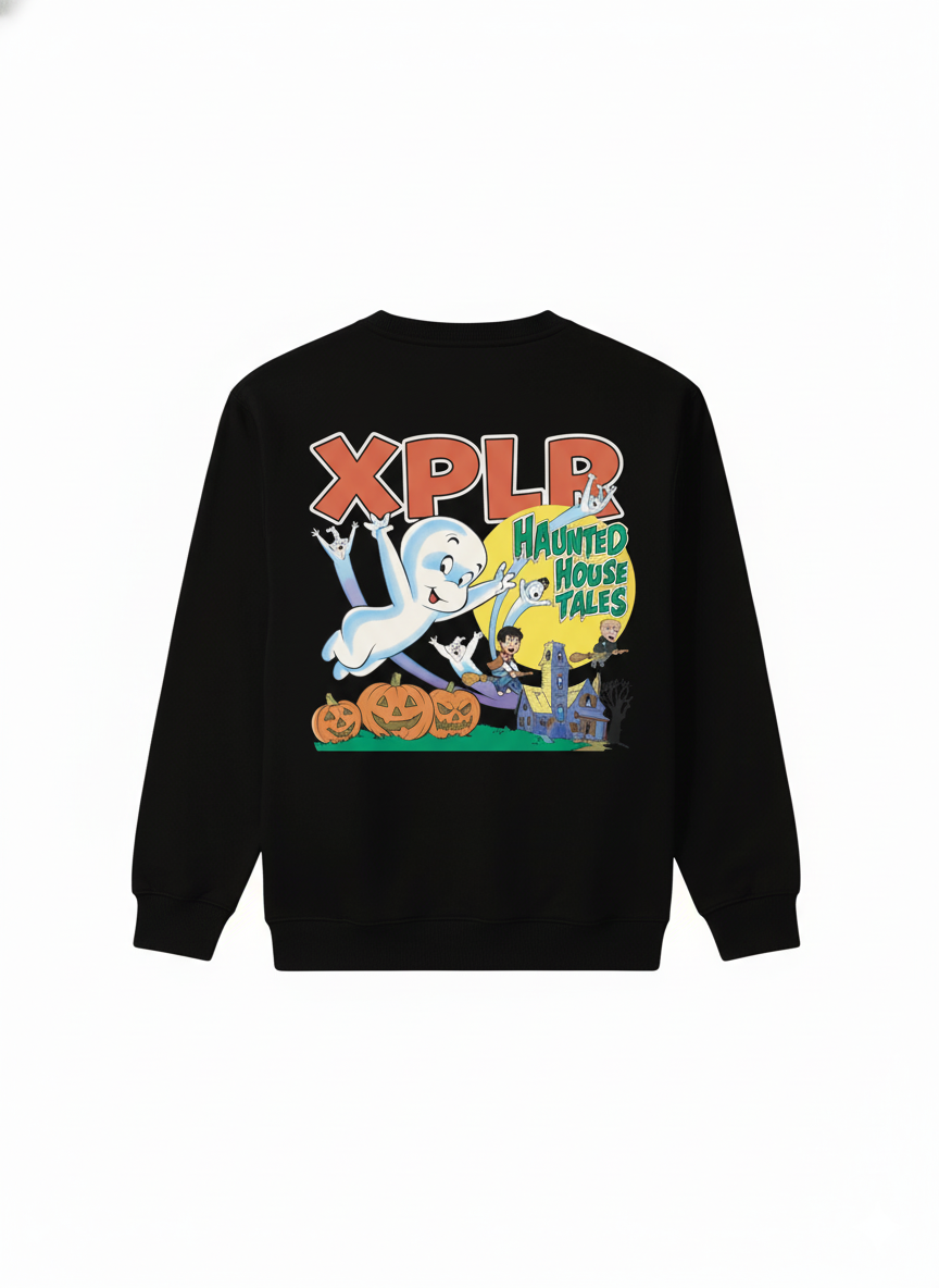 Haunted House Tales Crewneck Sweatshirt