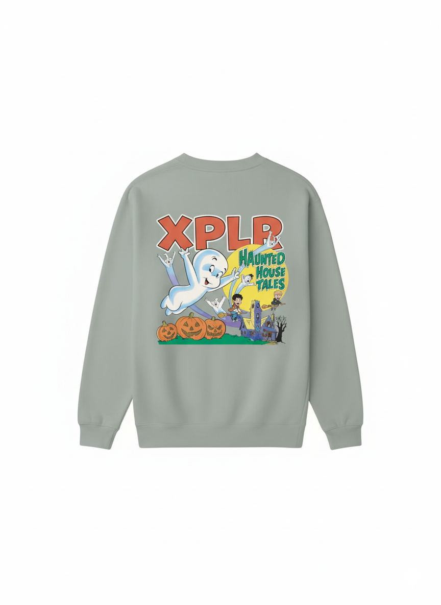 Haunted House Tales Crewneck Sweatshirt